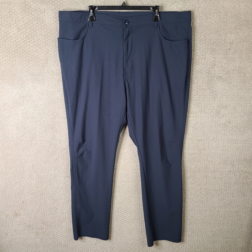 Old Navy Pants Mens 42x32 Blue Go-Dry Active Slim Fit Polyester Casual Training